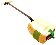 Nagauta Shamisen Chuzao Shitan Neck Natural Skin Maruuchi Dou