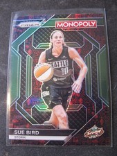 SUE BIRD 2024 WNBA Panini Prizm Monopoly RED BLACK ICONS SP #19 SEATTLE STORM