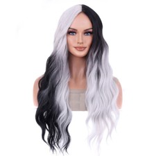 Long Wavy Curly Full Hair Wigs Cosplay Costume Fancy Party Lady Anime Womens