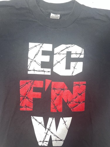 Vintage ECW This Means War Shirt Size Large - ORIGINAL WWF WCW WWE - Picture 2 of 6