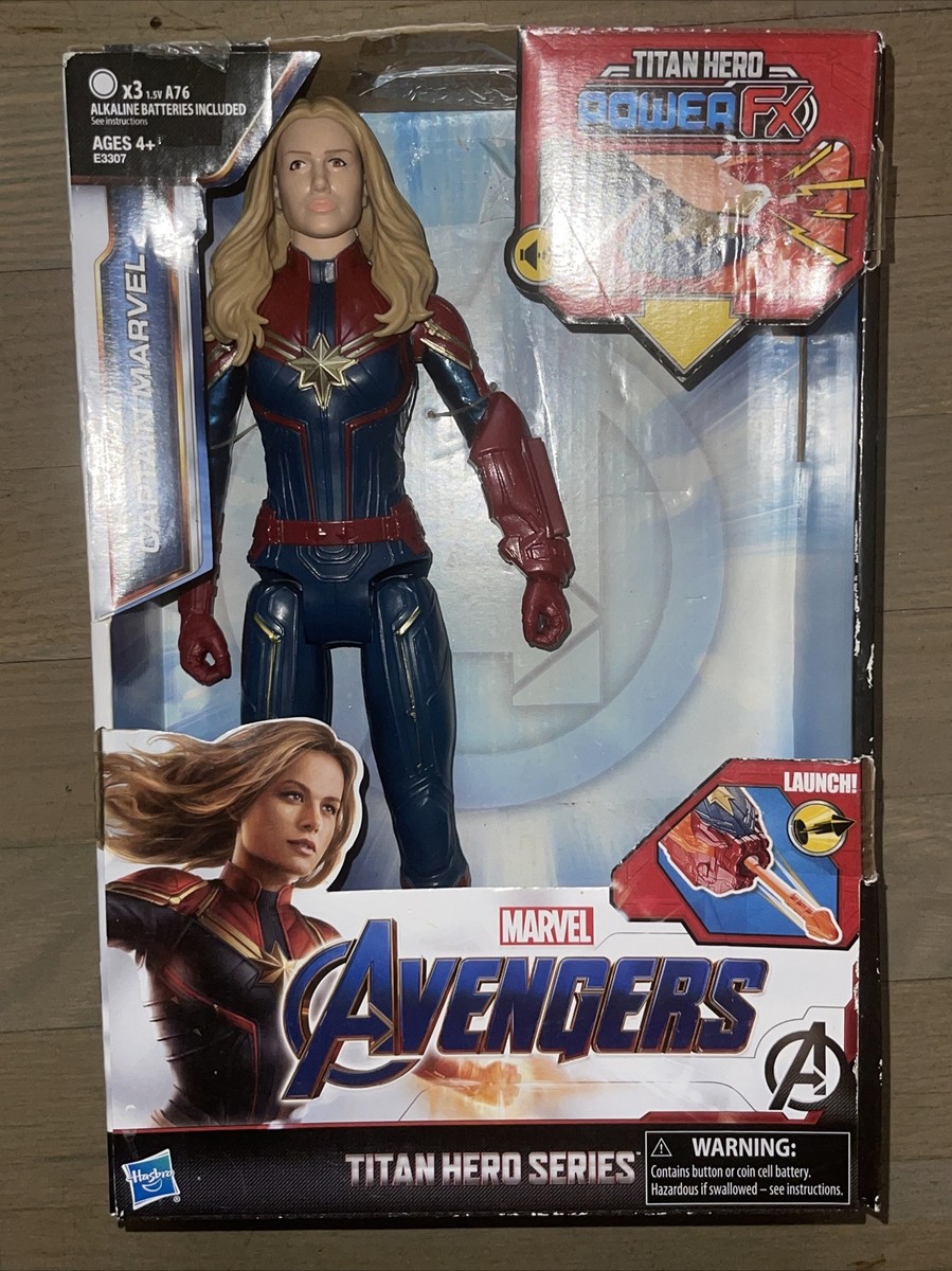 Avengers Marvel Endgame Titan Hero Power Fx Captain Marvel No