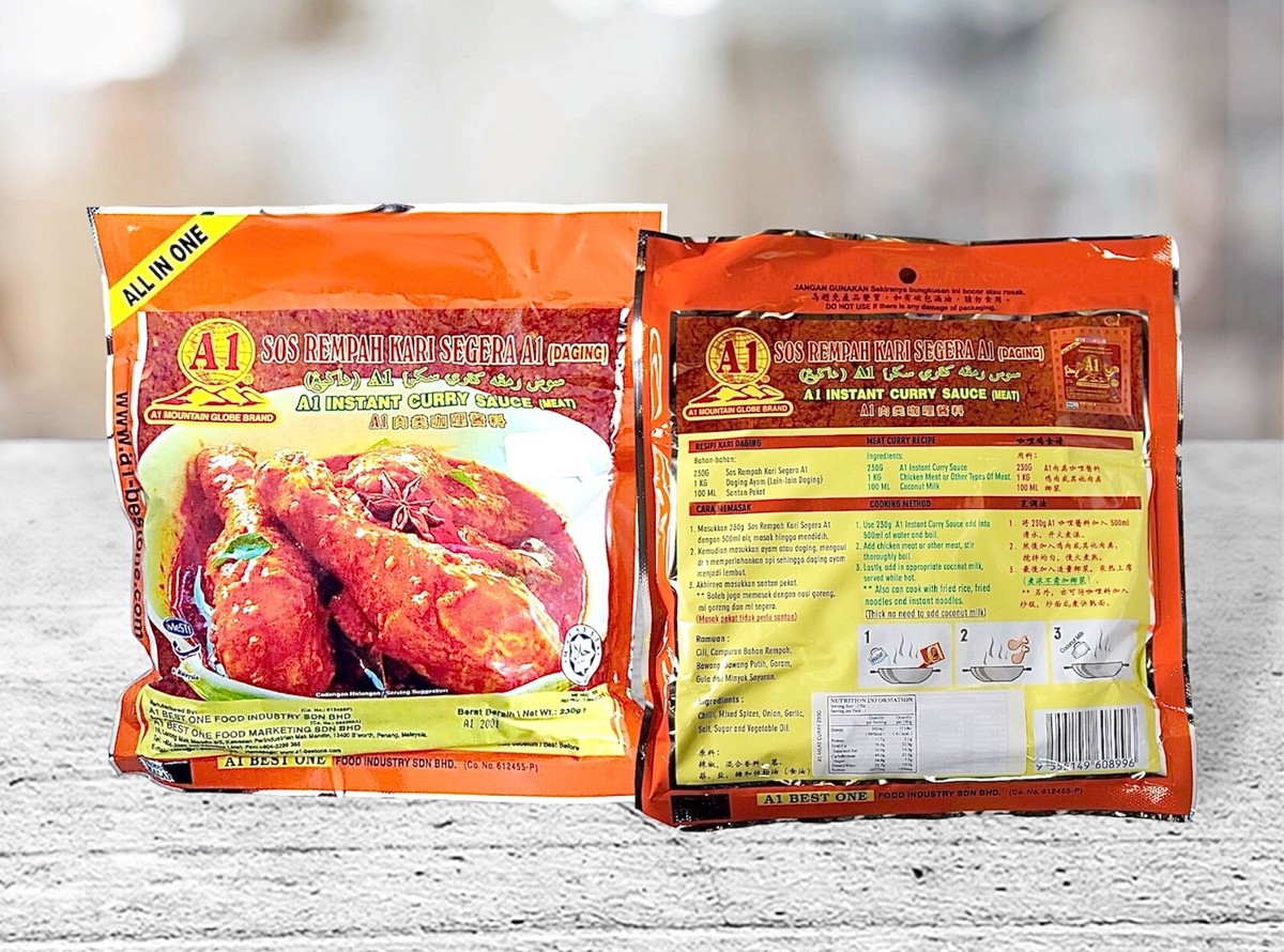 A1 Best One - Instant Curry Sauce~Rempah Kari Segera 8.1oz | eBay