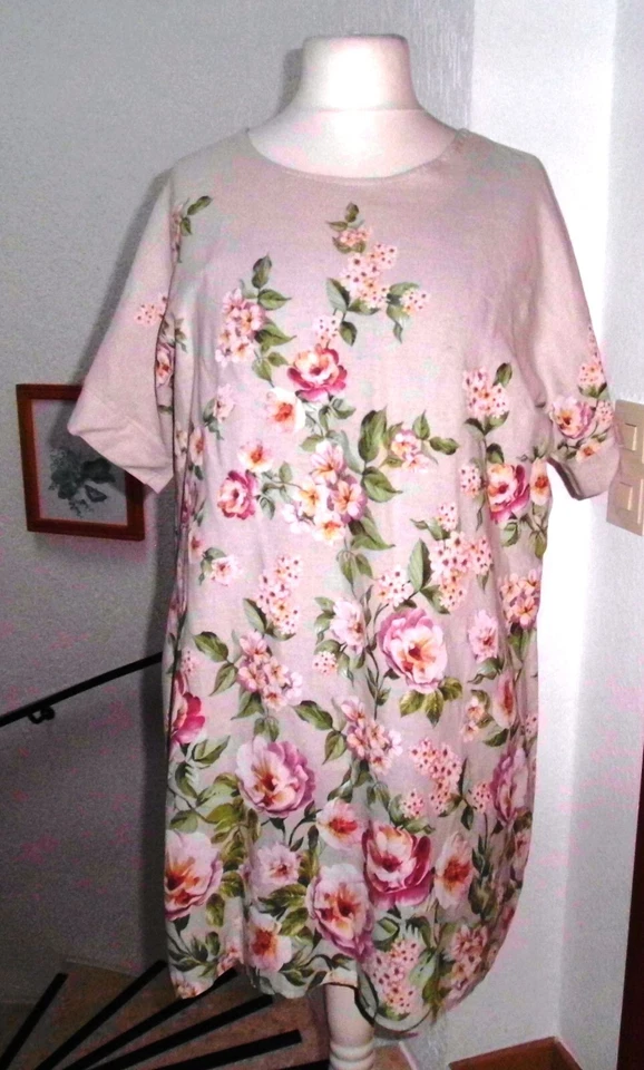 Damen Kleider Lands' End & XUNA  Baumwolle ,Leinen GR.46  2 Teilig - Bild 3 von 4