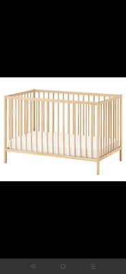 Ikea GULLIVER Cot, pine 70x132 cm Australia