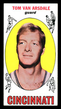 1969-70 TOPPS BASKETBALL #79 Tom Van Arsdale Rookie EX-NM+ Cincinnati Royals RC