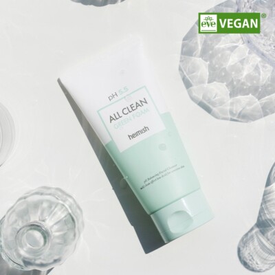 Heimish All Clean Green Foam pH Balancing Facial Cleanser For All Skin Types