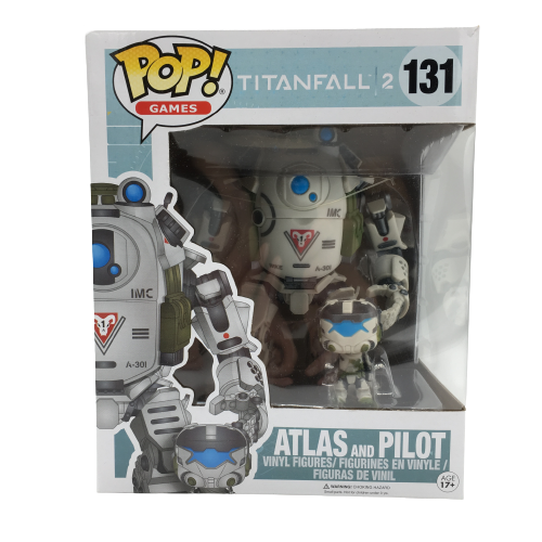 Funko POP Atlas and Pilot Gamestop 