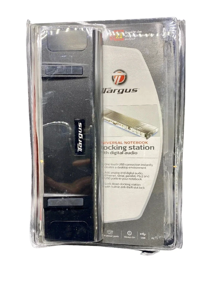 Estación de acoplamiento para computadora portátil/notebook Targus ACP45US Foto 2 de 4