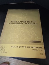 Vintage Manual Metronome- Heath Company 1969