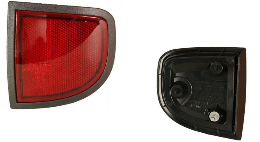 Catadioptre L200 droit réparer phare cassé contrôle technique Mitsubishi 8355A016