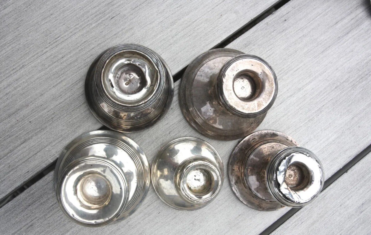 Sterling Silver 925 Candelabra Joblot Scrap/Repair eBay