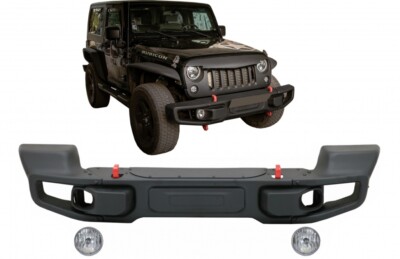 Frontstoßstange für JEEP Wrangler Rubicon JK 07-17 10. Jahrestag Hard Rock Style