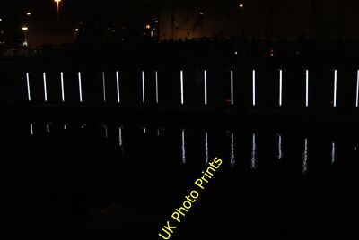 Foto 12x8 Blick auf LAb[au]s Binärwellen vom Regents Canal Treidelpfad L c2016