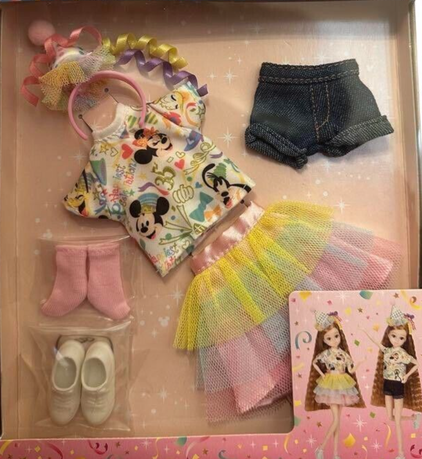 Tokyo Disney Resort Fashion Doll8体セット MY TDR FASHION DOLL