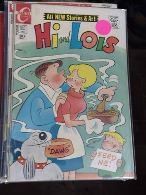 HI AND LOIS # 11 1971 CHARLTON MORT WALKER STRIP CLASSIC SILVER BRONZE AGE
