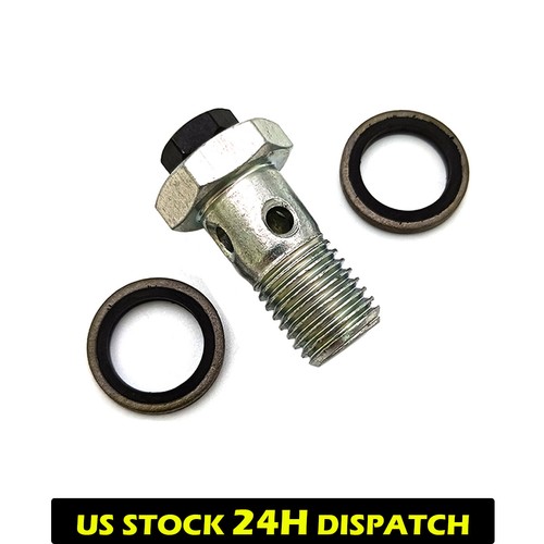 Banjo Bolt Fuel Filter Joint Tube Connector Fit For Dodge Ram 5.9L 12V