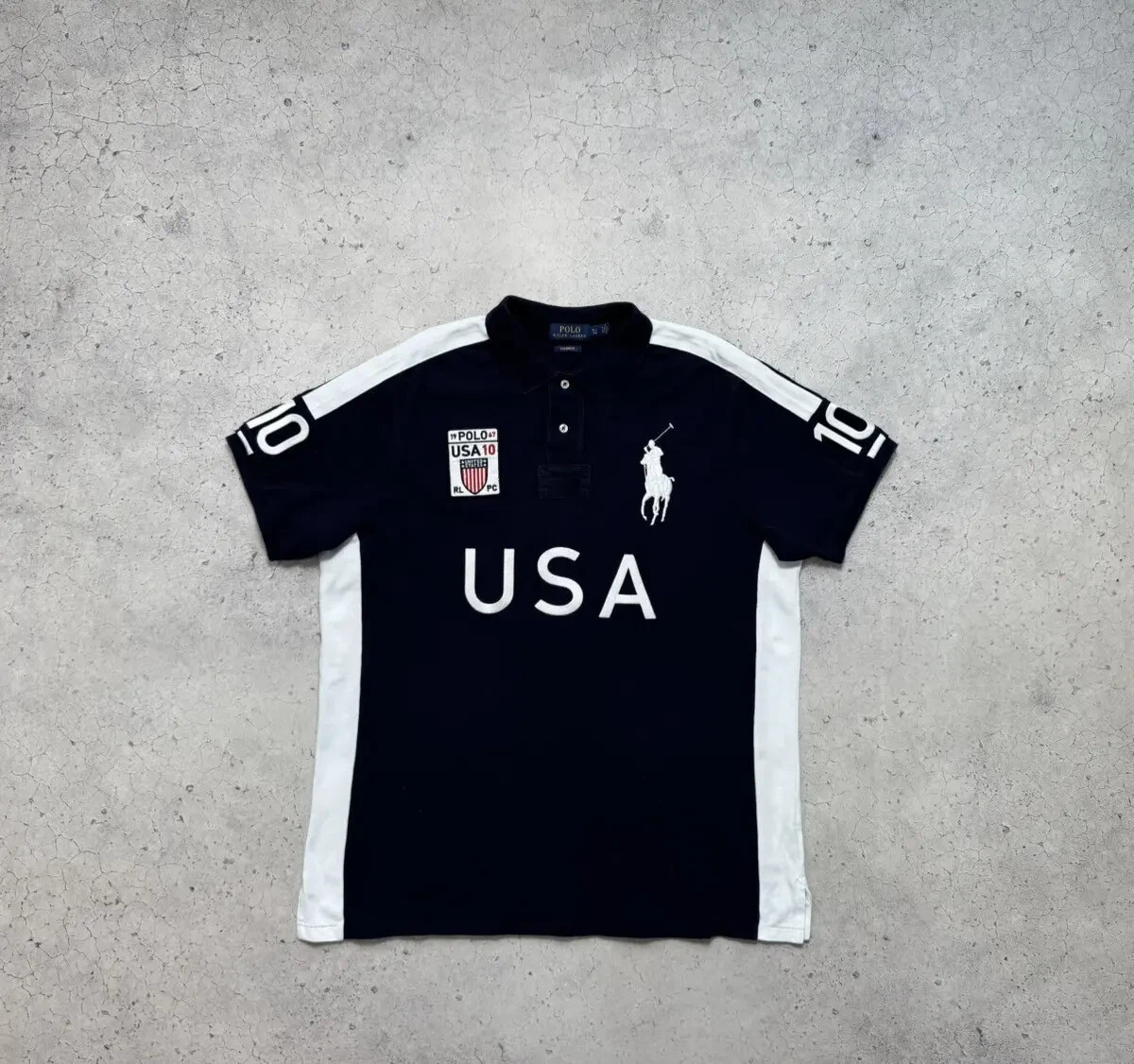 Polo Ralph Lauren USA #10 Big Pony Vintage Polo Shirt | eBay