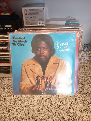 BARRY WHITE I've Got So Much To Give 1973 T 407 LP Vinyl Album Ultrasonic Clean