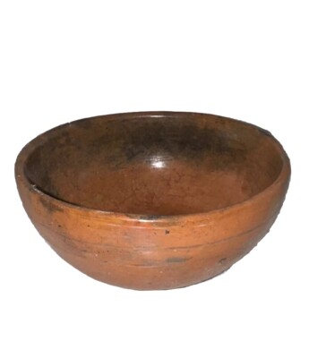 6x3 Antique Ceramic Handmade Bowl Panama Pottery Collectible Home Decor