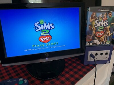 Sims 2: Pets (Nintendo GameCube, 2006) Complete in box Tested