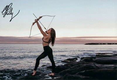 Orissa Kelly Signed 8x10 Photo #163 Archery Contortionist Britain's Got