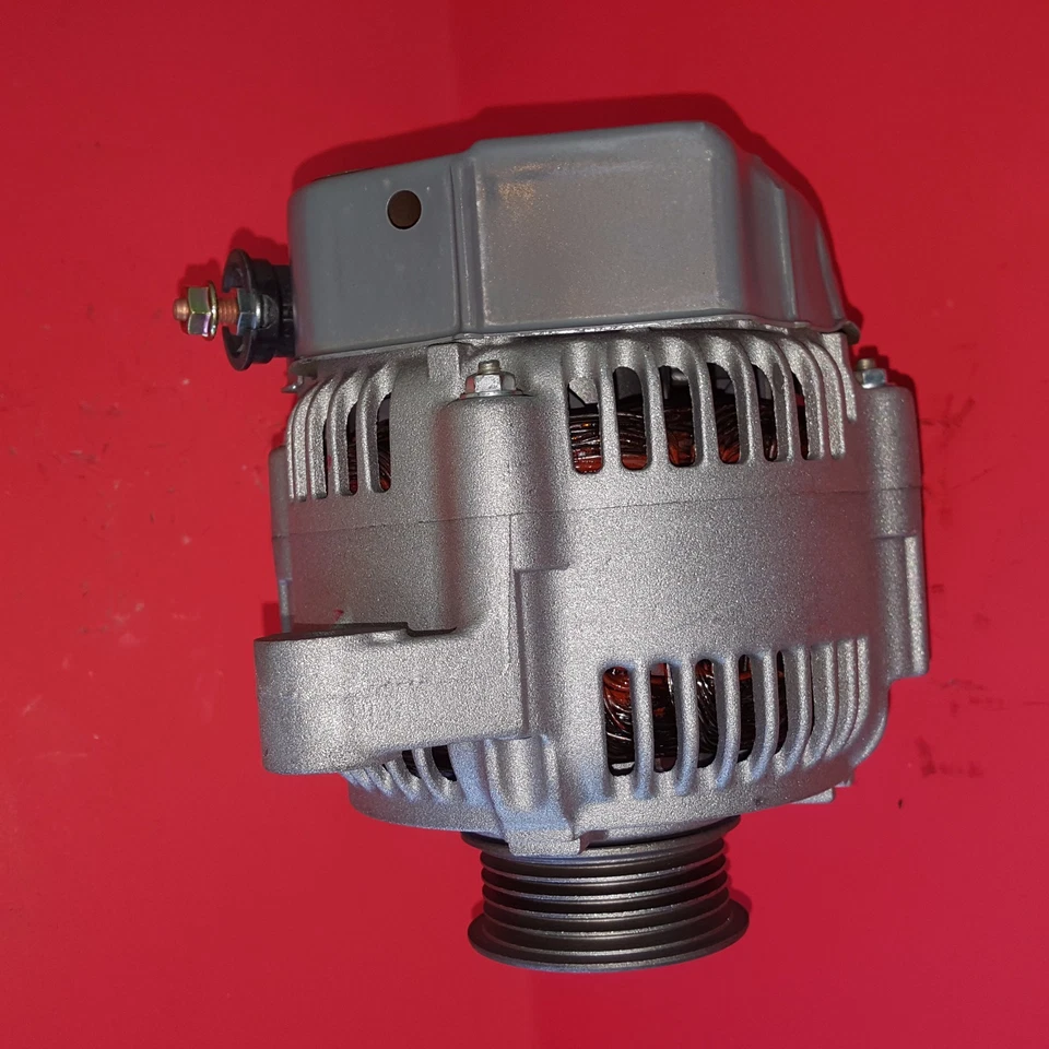 Alternador 90AMP para Toyota Corolla 1990 4 cilindros 1,6 litros motor 4AGE Foto 4 de 4