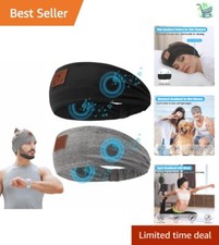 Comfortable Sleep Headphones Bluetooth Headband Set - Perfect for Side Sleepers