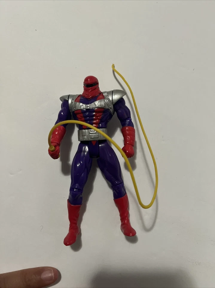 Lote de figuras de acción Marvel años 90 Toy Biz Banshee Shatterstar y Senyaka Foto 4 de 4
