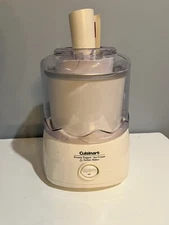 Cuisinart Frozen Yogurt, Ice Cream, & Sorbet Maker Model ICE-20-Great Condition 