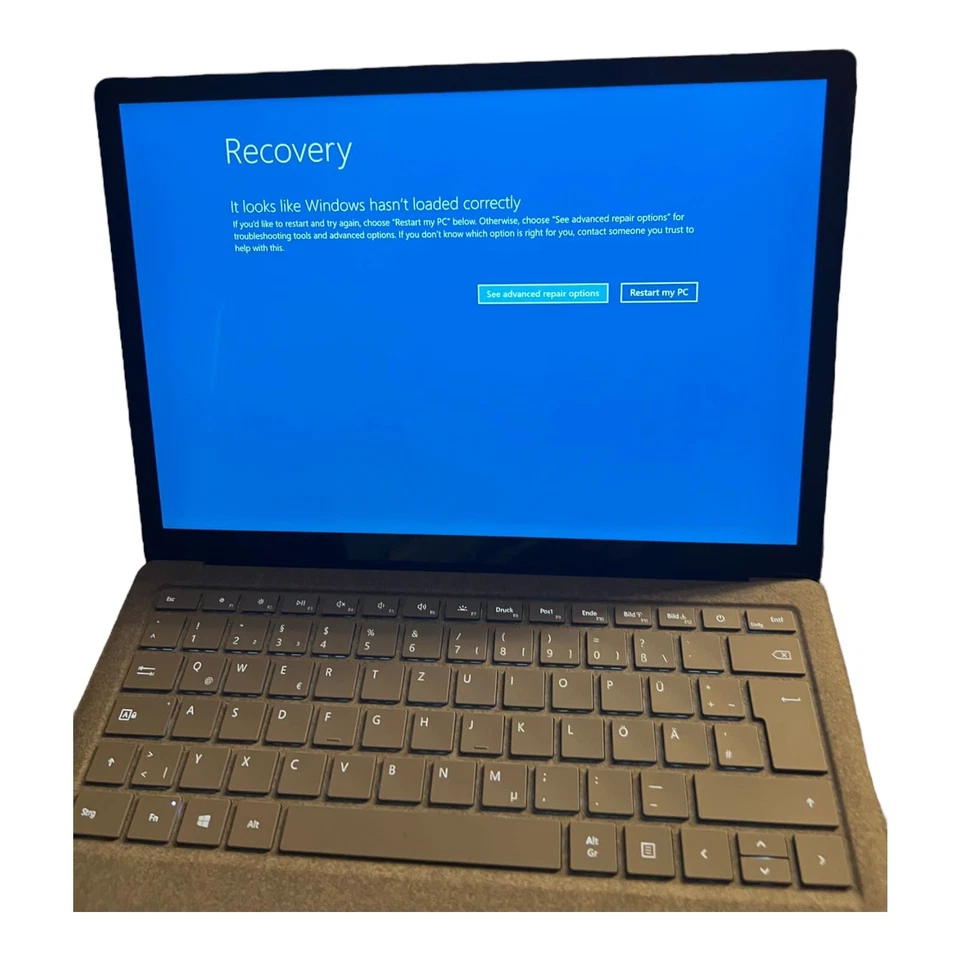 Microsoft Surface Laptop Platin, Core i7-7660U, 16GB RAM, 1TB SSD (Akku defekt) - Bild 3 von 4