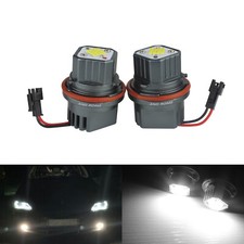 2x 80W LED Marker Angel Eyes Frontscheinwerfer Lampen für BMW 5er E39 E60 E61