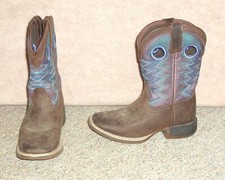 Youth DURANGO Lil Rebel western cowboy boots DBT0025C , size 12 M