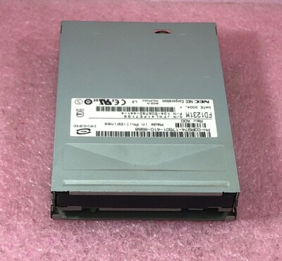NEC FD1231M 3.5'' FLOPPY DRIVE - NO BEZEL - BLACK - P/N: 134-506790-441-4