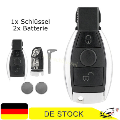 2 Tasten Schlüssel Gehäuse für Mercedes Benz W245 W204 W211 W212 W164 R172 W639
