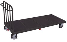 Schwerlastwagen 2175x900x1105 mm Traglast 1200 Kg mit 1 Stirnwand anthrazit