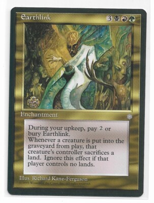 Magic the Gathering ~ MTG ~ 1x Earthlink ~ ICE AGE ~ M/NM