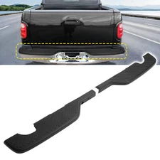 Black LH RH Rear Step Bumper Pad Cover For Ford F-150 Flareside Crew Cab 97-04