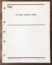 Intel - PL/M-86 User's Guide ISIS-II 