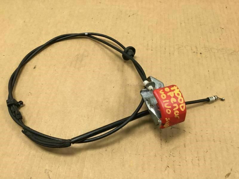 VOLVO S40 2006 HOOD OPENER RELEASE HANDLE W/CABLE FITS 0613 VOLVO