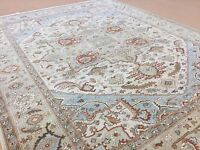 8'.1 X 10'.2 Beige Brown Serapi Persian Oriental Area Rug Hand Knotted Wool 8'.1 X 10'.2 Beige Brown Serapi Persian Oriental Area Rug Hand Knotted Wool