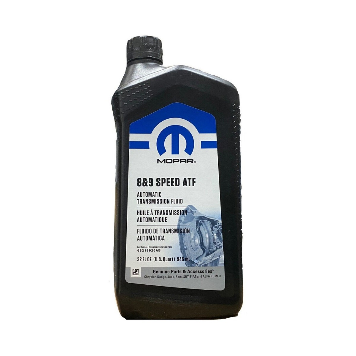 Mopar 68218925AB Automatic Transmission Fluid ZF 8 and 9