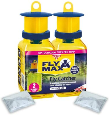The Buzz STV336 Fliegenfänger - 2er Pack (super effektive, nachfüllbare Insekten