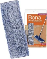 Bona Microfiber Dusting Pad for Multi-Surface Floors - Fits  Assorted Styles 