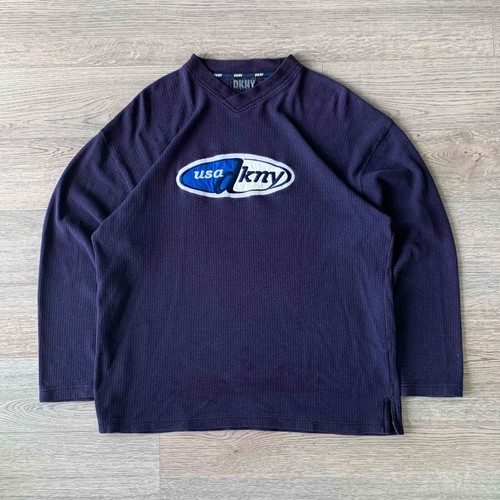 Vintage 90s DKNY Long Sleeve Shirt - 第 1/5 張圖片