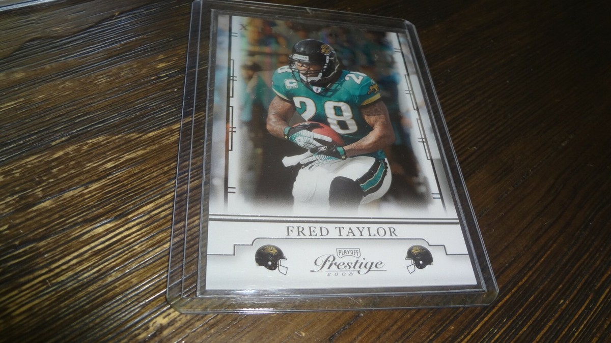 2008 PLAYOFF PRESTIGE #46 FRED TAYLOR #21/300 FOOTBALL CARD | eBay