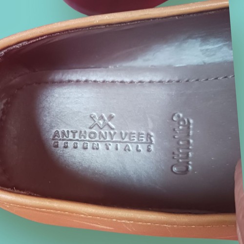 Anthony Veer Essentials Mens Gerry Penny Loafers Walnut Color Size 8.5 - Picture 14 of 14