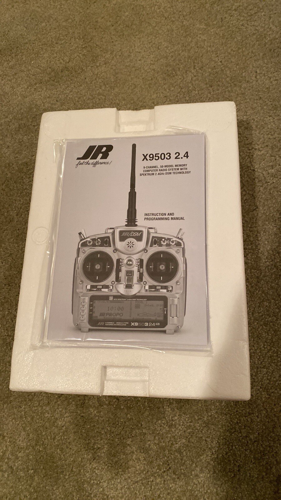 New JR X9503 2.4 RC Remote Control 2.4ghz Airplane Helicopter