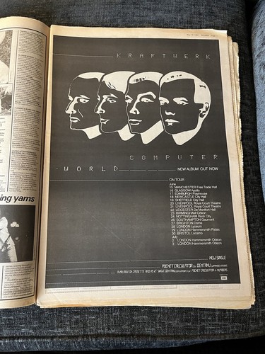 Sounds 16 May 1981 Bunnymen - Kraftwerk LP & Ad Petty SLF Lizzy Ads see Contents - Picture 2 of 12