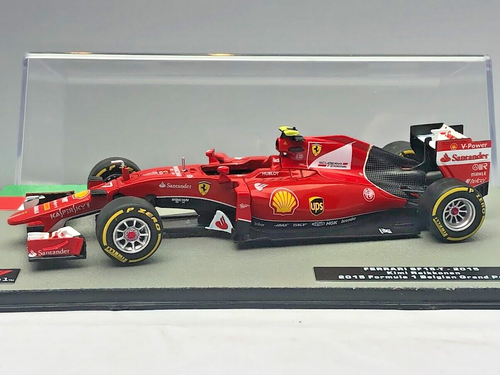 #7 2015 Ferrari SF15-T Kimi Raikkonen Belgian GP 1/43 Diecast Model F1 Car IXO - Picture 3 of 6