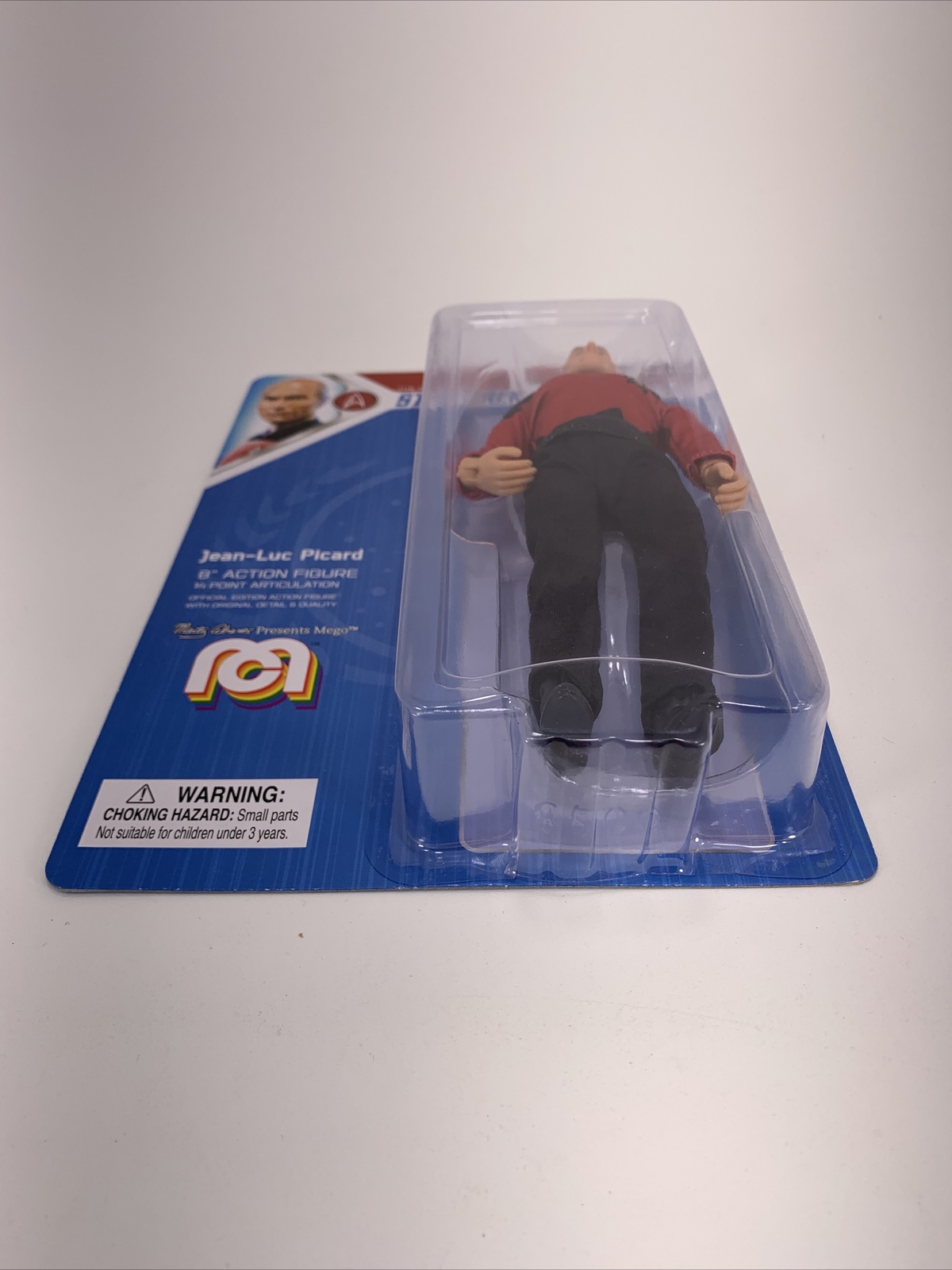 Star Trek Capt. JEAN-LUC PICARD Mego 8" Inch Sci-Fi Action Figure ...
